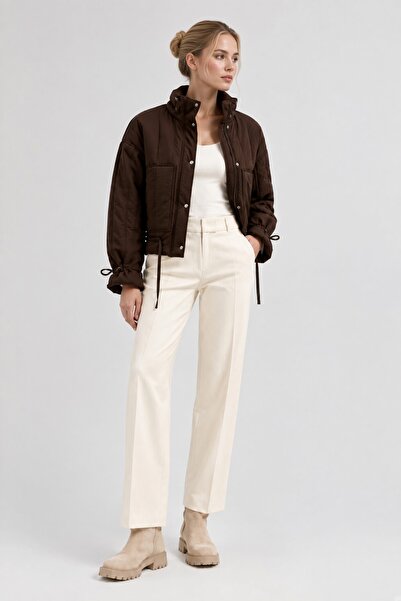 mosmi Winter Jackets - Brown - Oversize