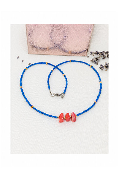Amma Design Colier Handmade cu coral