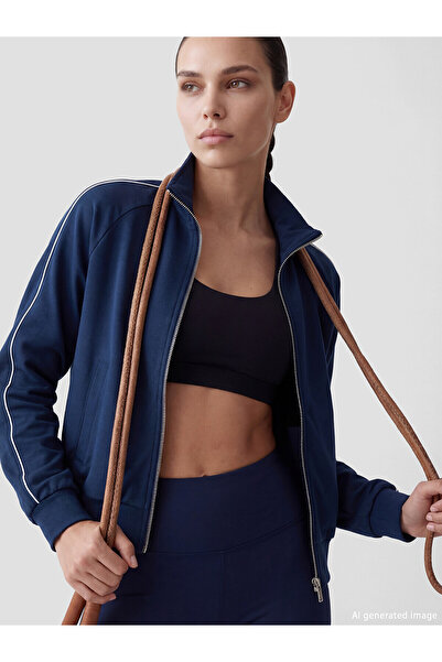 LC Waikiki Alita City Farkıyla Koor Sport Navy Blue Interlock Plain Women's Z...