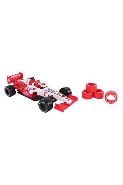 MEGA Alloy 1:32 Formula Yarış Arabası Kırmızı