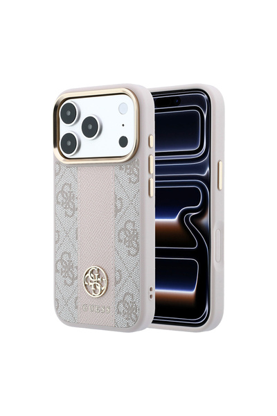 Guess Θήκη MagSafe για Apple iPhone 18 Pro / 17 Pro, Guess, 4G Ριγέ Στρογγυλό...