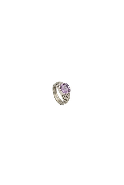 Eylül silver Inele de argint - Violet