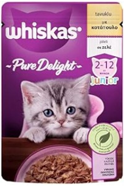 Whiskas Tavuklu Poşet Yaş Mama 85 G Tekli Paket