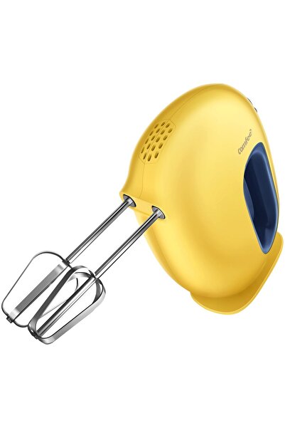 Comfee Mixer de mână Monster Chef MJ-HM30W115A, 130W, 5 viteze, Galben