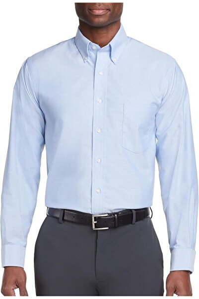 VAN HEUSEN Van Huizun Men's Oxford Plain Regular Fit Shirt