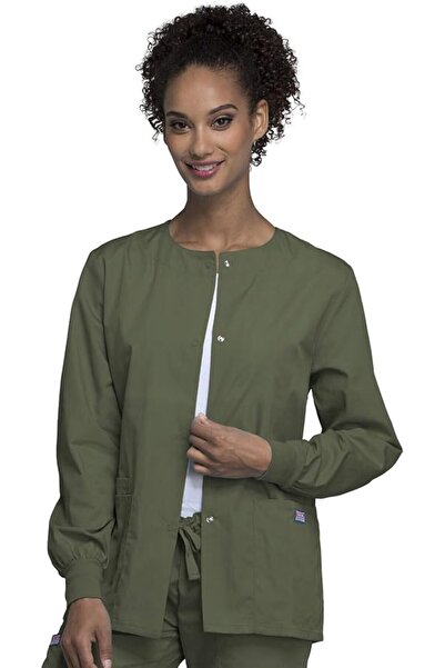 Cherokee Snap Front Workwear Originals Jackets for Women 4350