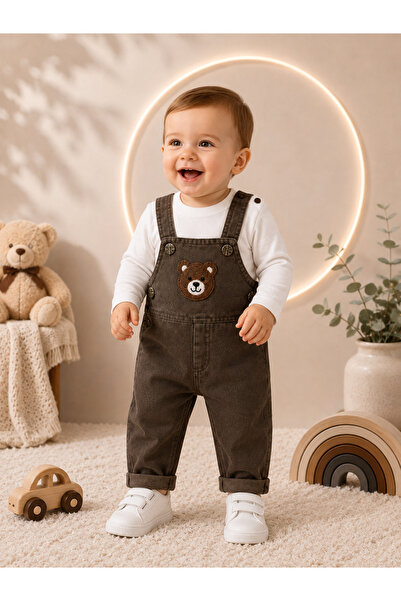 Nehad Bebe Overalls - Brown - Casual