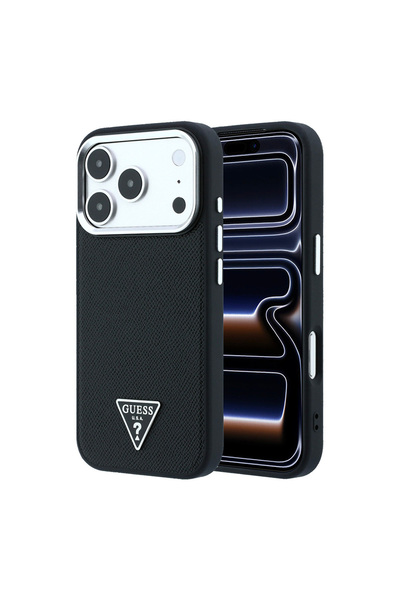 Guess iPhone 18 Pro Max Kılıf Orjinal Lisanslı M-safe Şarj Özellikli Grained ...