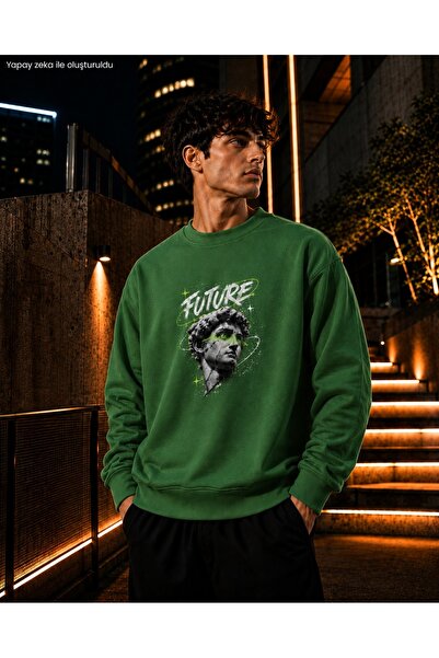 caddekombin Sweatshirts - Green - Casual