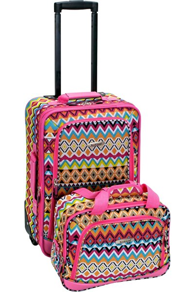 ROCKLAND Rocland Modern Design Soft Straight Trolley Luggage Travel Bags