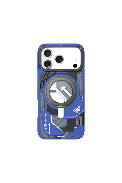 Youngkit iPhone 18 Pro Uyumlu Kılıf M-safe Şarj Özellikli Starship Serisi Kap...