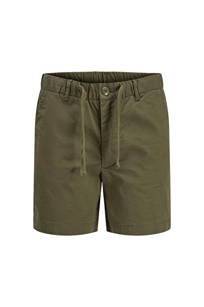 Jack & Jones Junior Pantaloni scurți din material pentru băieți 12275013 Verde
