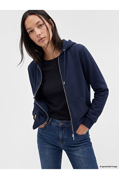LC Waikiki Alita City Farkıyla Lcw Everyday Navy Blue 3 Thread Threaded Plain...