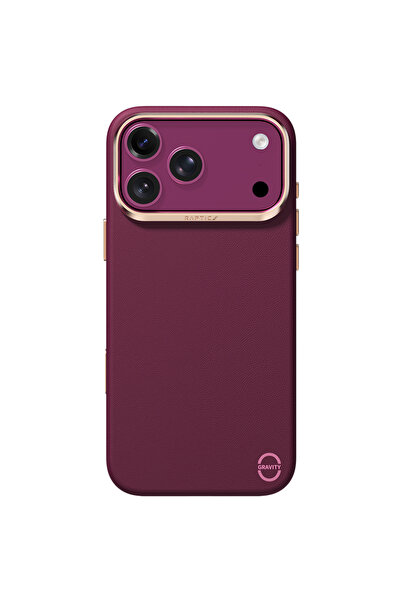 Raptic iPhone 18 Pro Max Uyumlu Kılıf M-Safe Şarj Özellikli Polimerik Deri Ur...