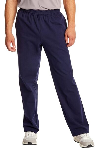 HANES Essentials Men's Sweatpants Jersey Cotton with Hans Pockets, 84 cm