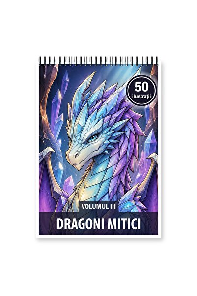Legendary Gifts Coloring book, 50 illustrations Mythical Dragons - Volume III...