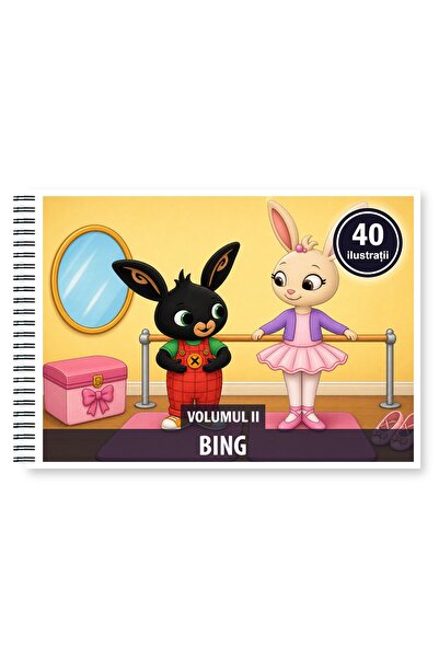 Legendary Gifts Βιβλίο ζωγραφικής, 40 εικονογραφήσεις Bing - Τόμος ΙΙ, Μορφή: A5