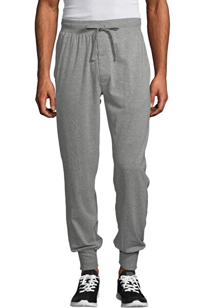 HANES Essentials Men's Sweatpants Jersey Cotton with Hans Pockets, 84 cm