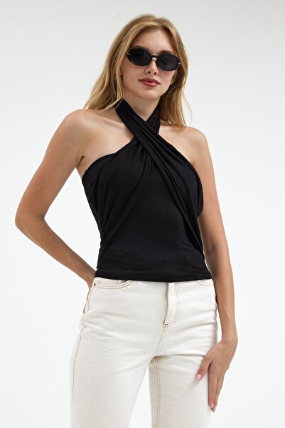COMBİNE MİCHAİL Blouses - Black - Tight