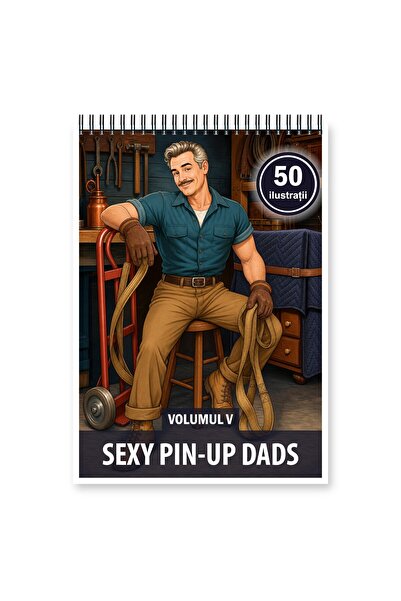 Legendary Gifts Βιβλίο Ζωγραφικής, 50 Εικονογραφήσεις Σέξι Πατεράδες Pin-Up -...