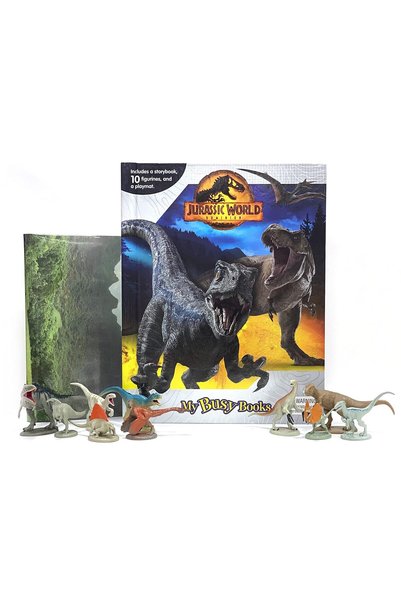 Phidal Publishing Inc. UNIVERSAL JURASSIC WORLD MY BUSY BOOKS