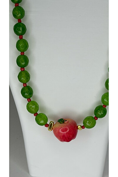 Tuvita Collection Bodrum Bijou Necklaces - Green - Natural Stone