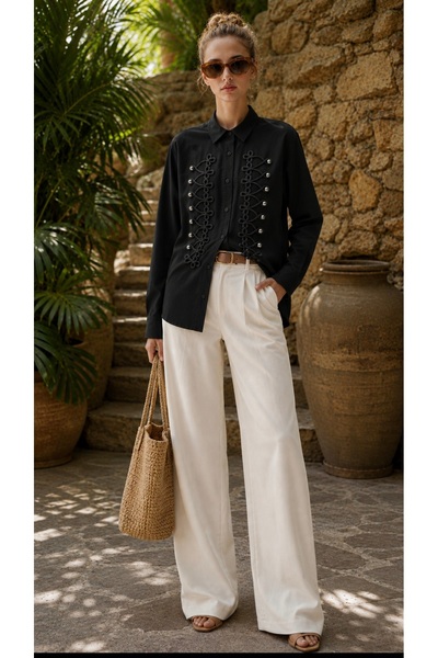 Azda Shirt, Poplin Fabric, Zr Model