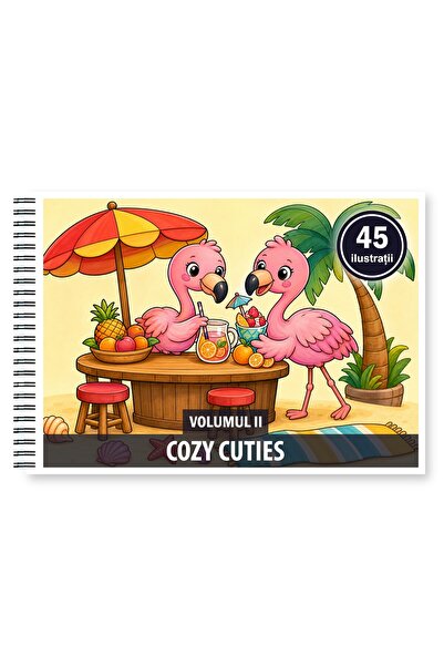 Legendary Gifts Βιβλίο ζωγραφικής, 45 εικονογραφήσεις Cozy Cuties - Τόμος ΙΙ,...