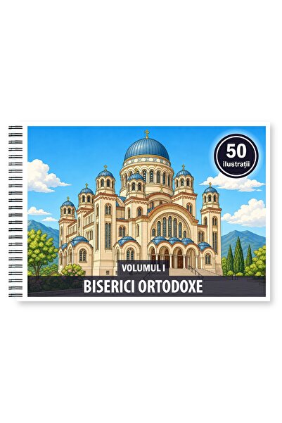 Legendary Gifts Βιβλίο ζωγραφικής, 50 εικονογραφήσεις Ορθόδοξων Εκκλησιών - Τ...