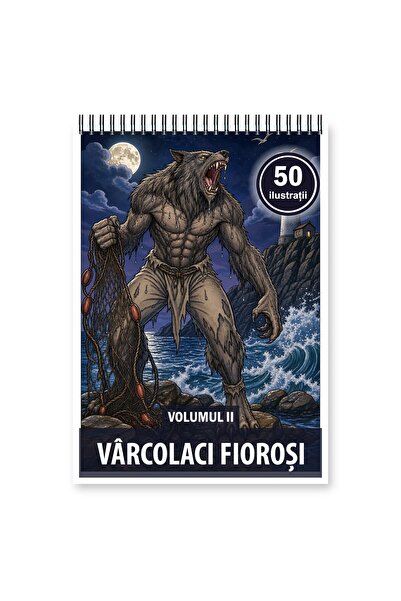 Legendary Gifts Coloring book, 50 illustrations Fierce Werewolves - Volume II...