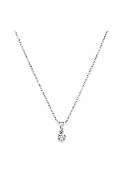 JİMNY JEWELRY Steel Necklaces - Silver-colored - Without Stone