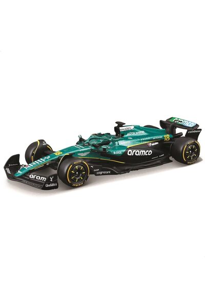 BBURAGO - Aston Martin AMR25 2025 F1#18 Lance Stroll Die-Cast Model Car, 1:43...