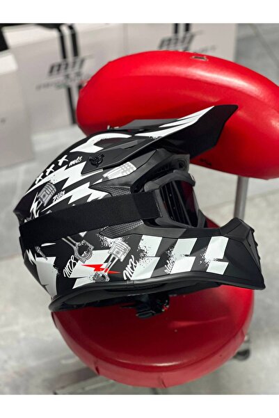 MTS prohelmet enduro cross motosiklet kaskı ( orijinal )