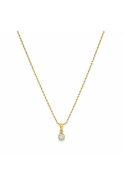 JİMNY JEWELRY Steel Necklaces - Gold-colored - Without Stone