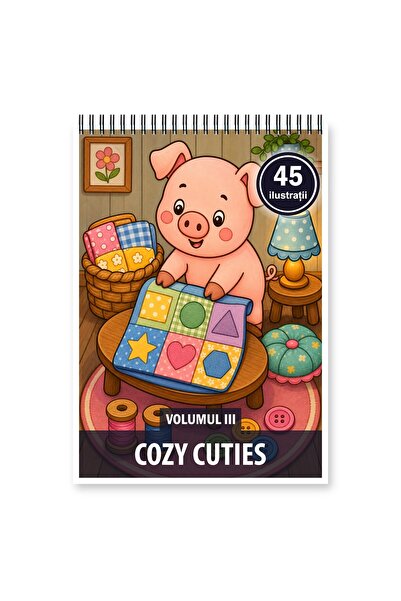 Legendary Gifts Βιβλίο ζωγραφικής, 45 εικονογραφήσεις Cozy Cuties - Τόμος ΙΙΙ...
