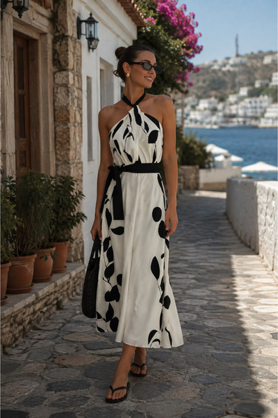 BRC Lina Elegant Astarlı Elbise