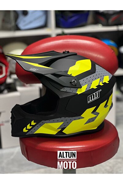 MTS prohelmet enduro cross motosiklet kaskı ( orijinal )