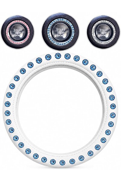 GENERAL Belling Car Decoration Sticker Logo Ring Shiny Rhinestone Crystal Bli...
