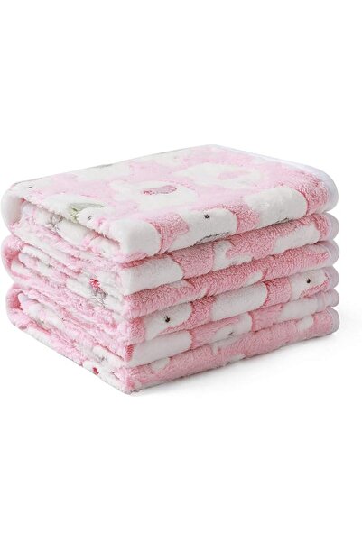 luciphia Pet Blanket with Reversible Sherpa Fleece Water and Pee Proof Pet Pa...