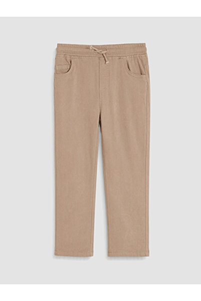 LC Waikiki Lcw Beige Boys' Gabardine Trousers