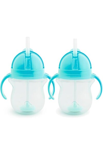 Munchkin Click Lock Tip and Sip Cup with Flexible Straw by Mansekain, 207 Ml,...
