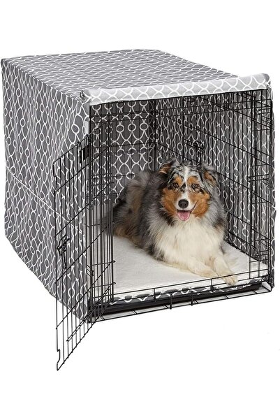 MidWest Homes for Pets غطاء قفص للكلاب من ميدويست للخصوصية يناسب جميع الاقفاص...
