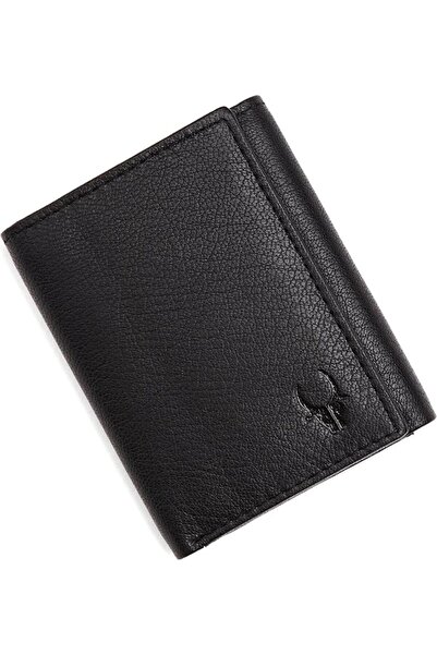 Wildhorn Men's Leather Wallet (2009), Blue, Three-Fold Wallet from Wildehorn