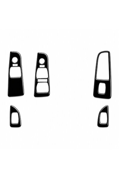 FD Damla Etiket Fiat Grande Punto 2004-2009 Door Glass Opening Areas Piano Bl...