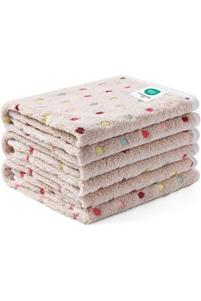 luciphia Pet Blanket with Reversible Sherpa Fleece Water and Pee Proof Pet Pa...