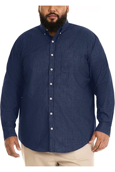 VAN HEUSEN قميص بأكمام طويلة مصنوع من قماش البوبلين ومضاد للتجاعيد