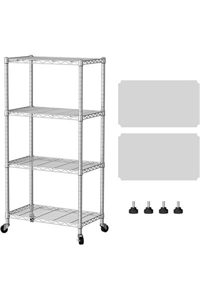 GENERAL Sengay 5-Tier Storage Unit, Heavy Duty Metal Wire Shelving for Pantry...