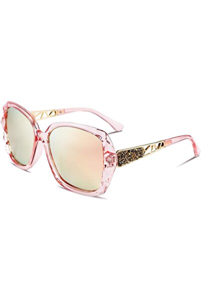 GENERAL Fiseed B2289 Square Polarized Lens Shiny Frame Sunglasses