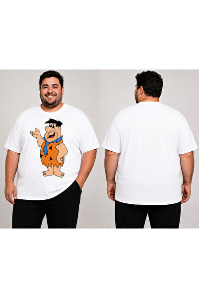 VODEXA Plus Size T-Shirts - White - Oversize