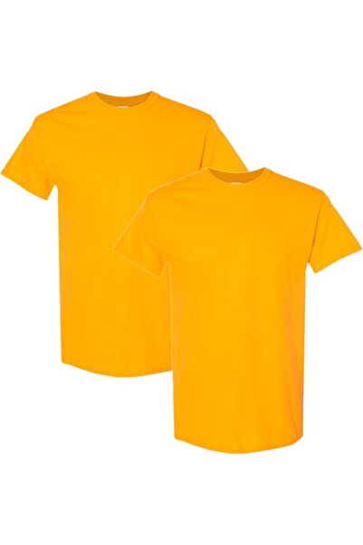 GILDAN Gildan Men's Heavy Cotton Adult T-Shirt 2 Pack